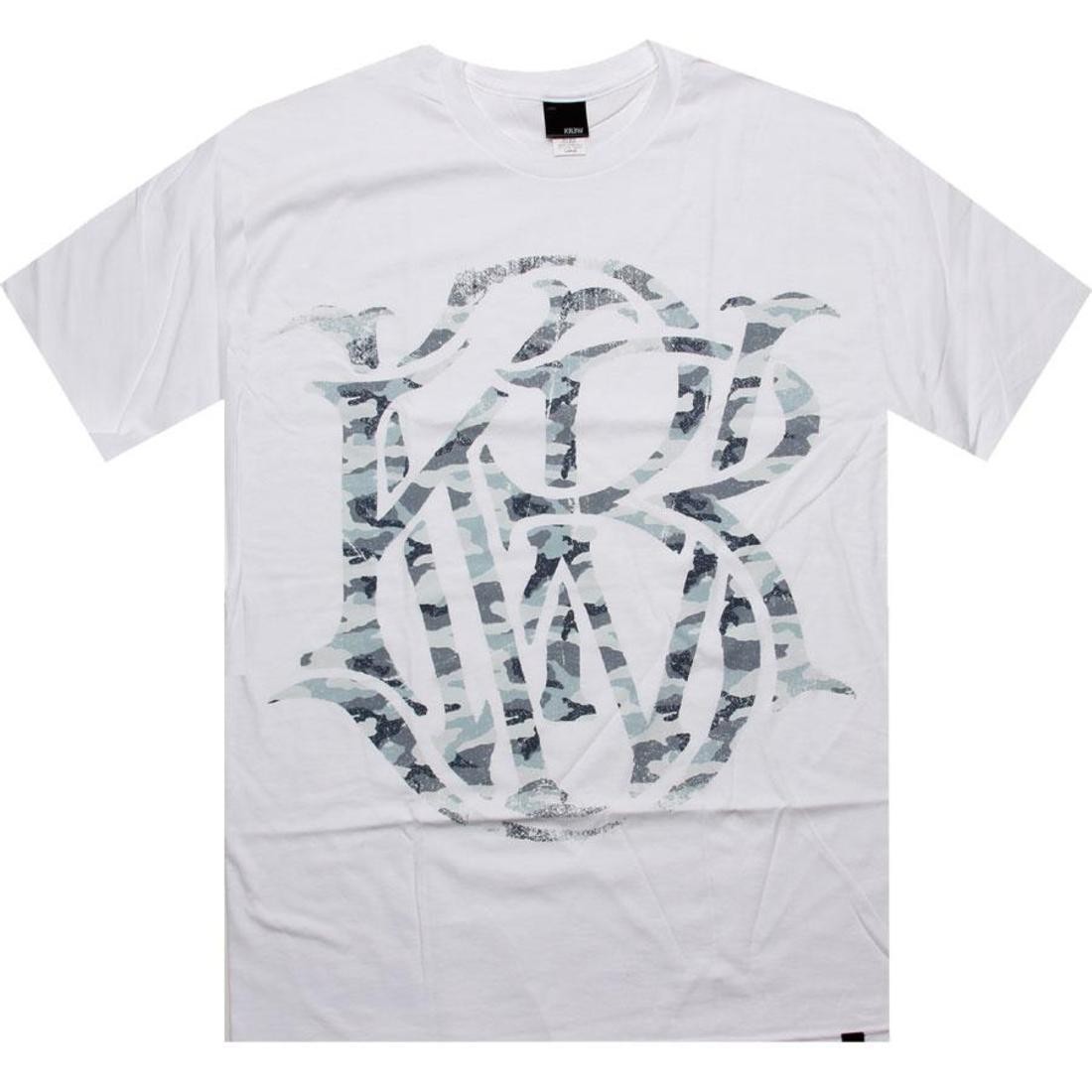 KR3W Mono Camo Tee (white)
