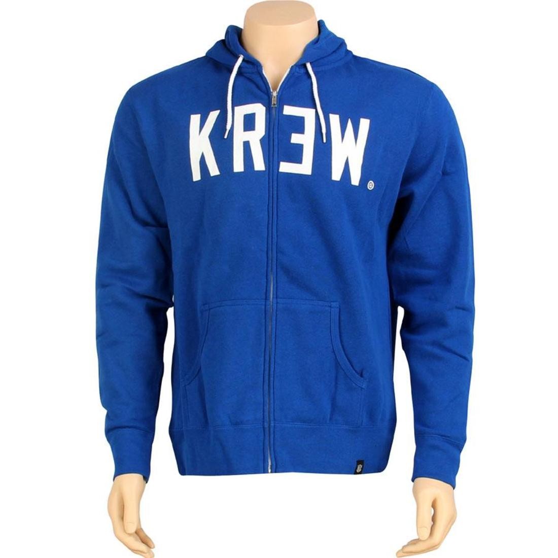 KR3W Locker Zip Fleece Hoody (cobalt)