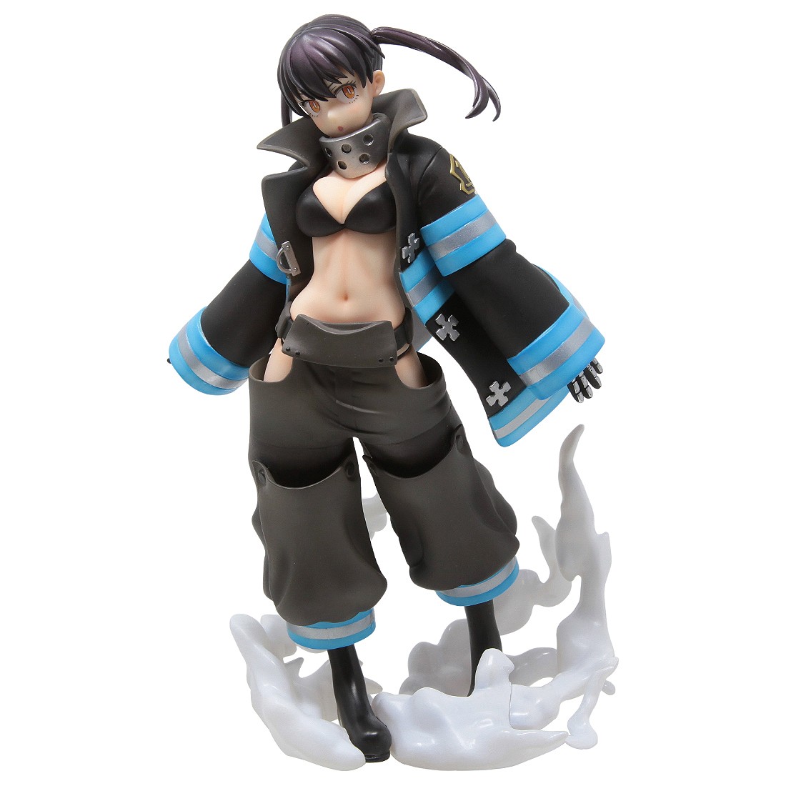 Kotobukiya ARTFX J Fire Force Tamaki Kotatsu Statue With Nekomata Effect Part (black)