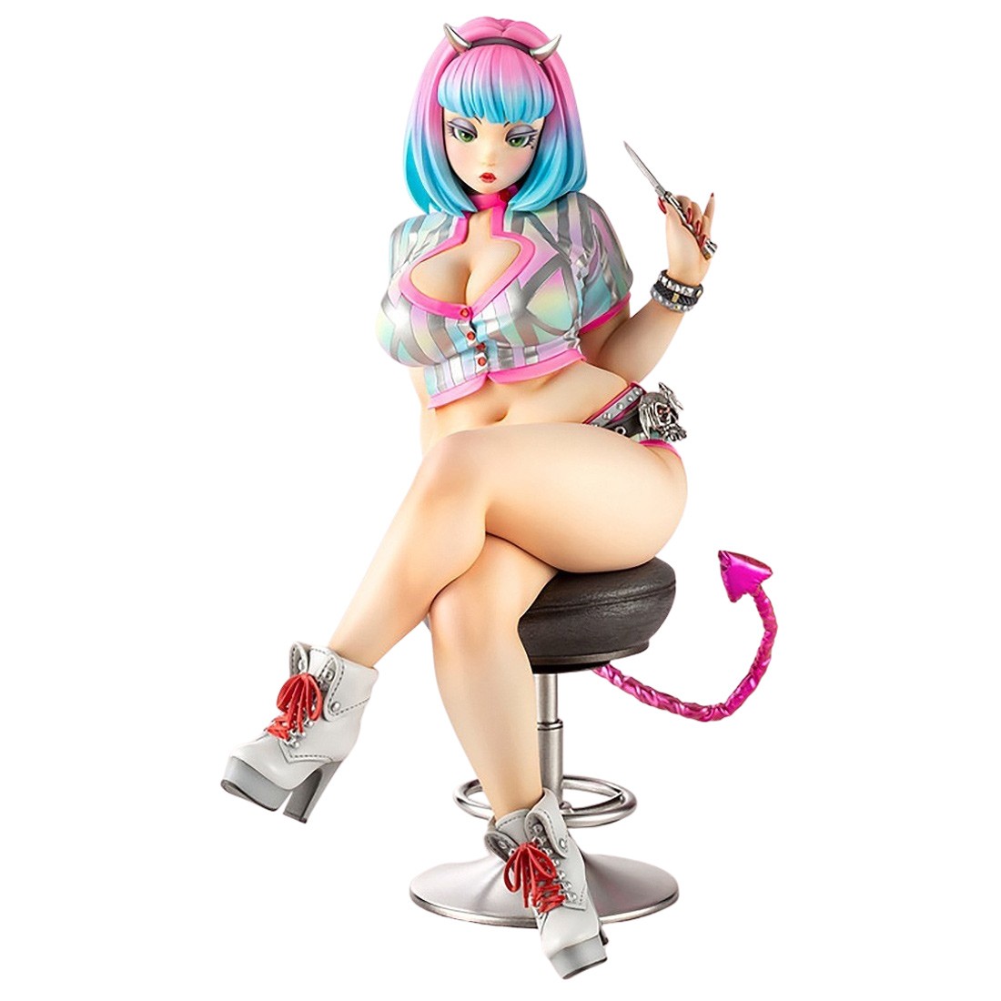 Kotobukiya Sculptor Original Yoshiki Fujimoto Katie Moon's Trick Or Treat Statue (pink)