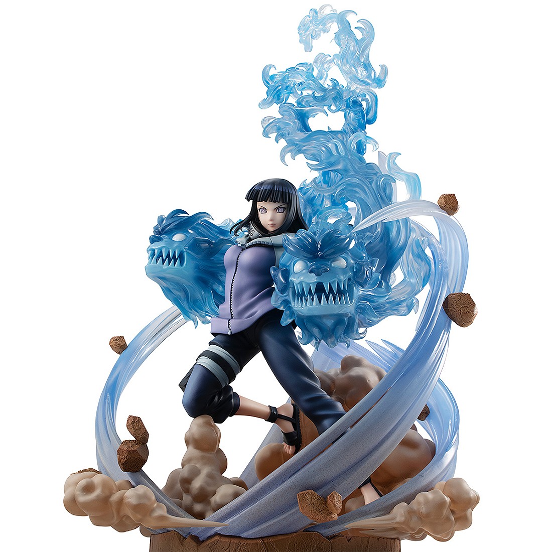 MegaHouse Naruto Gals DX Hyuga Hinata Ver.3 Figure (blue)