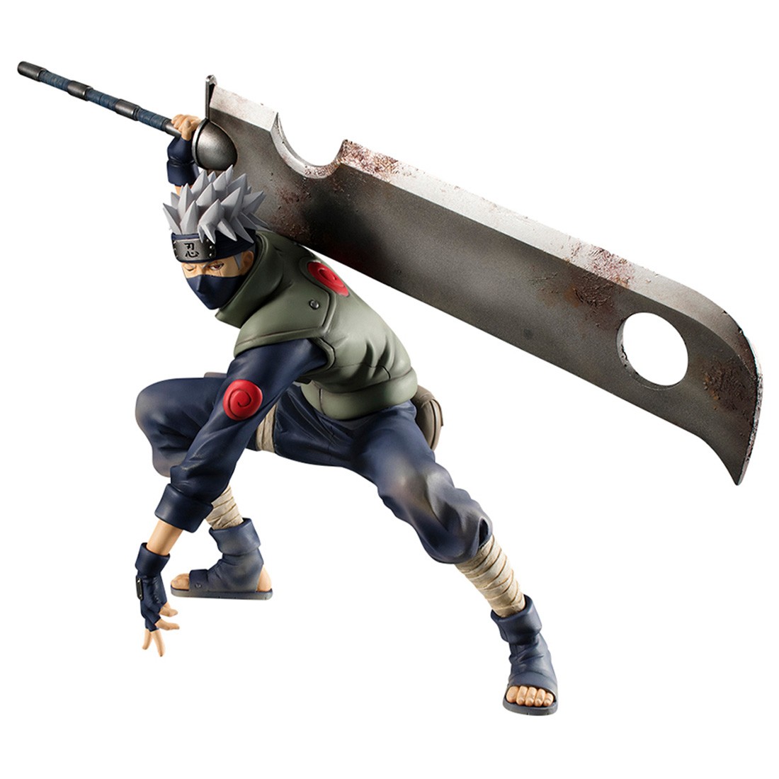 MegaHouse Naruto Shippuden G.E.M. Series Kakashi Hatake Great Ninja War Ver.15th anniversary Figure (black)