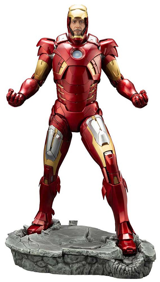Kotobukiya ARTFX Marvel Avengers Movie Iron Man Mark 7 Statue (red)