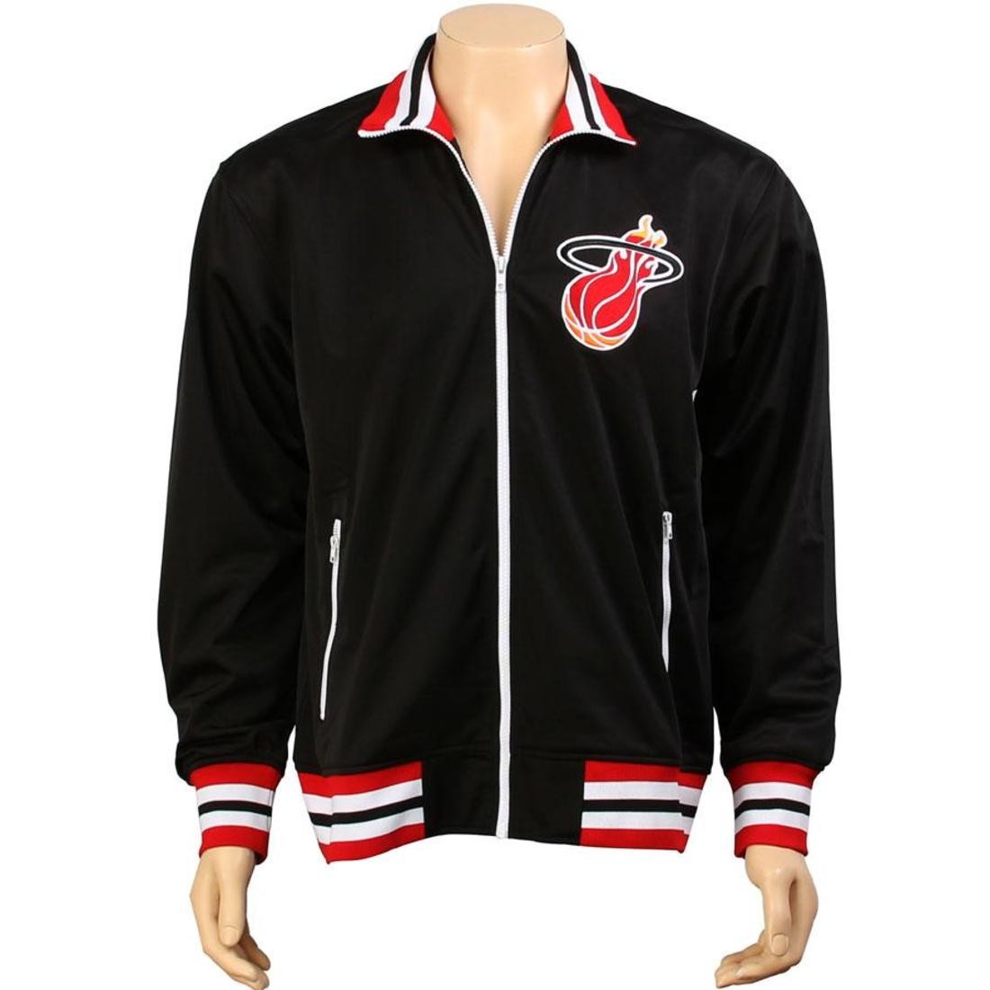 Mitchell & Ness NBA Authentic Warm-Up Jacket - White/Black