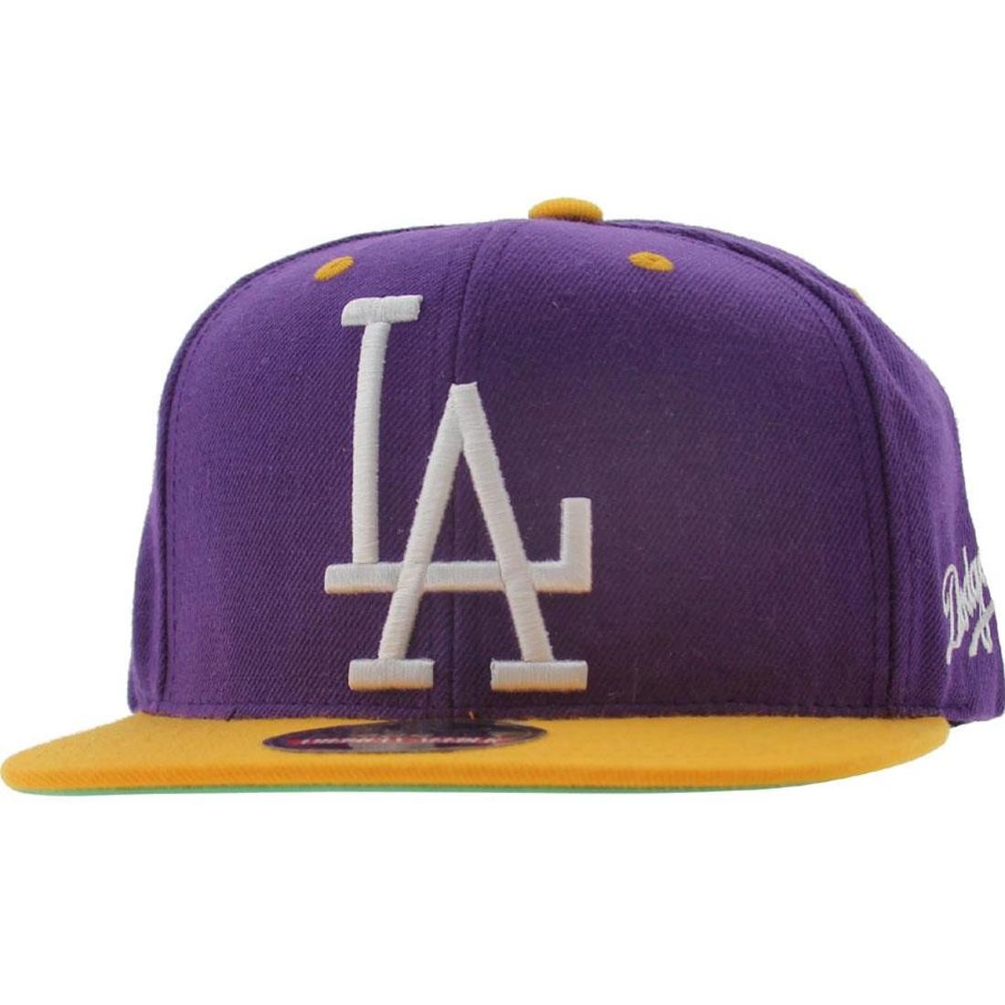 American Needle Los Angeles Dodgers Snapback Cap (purple / gold) - PYS.com Exclusive