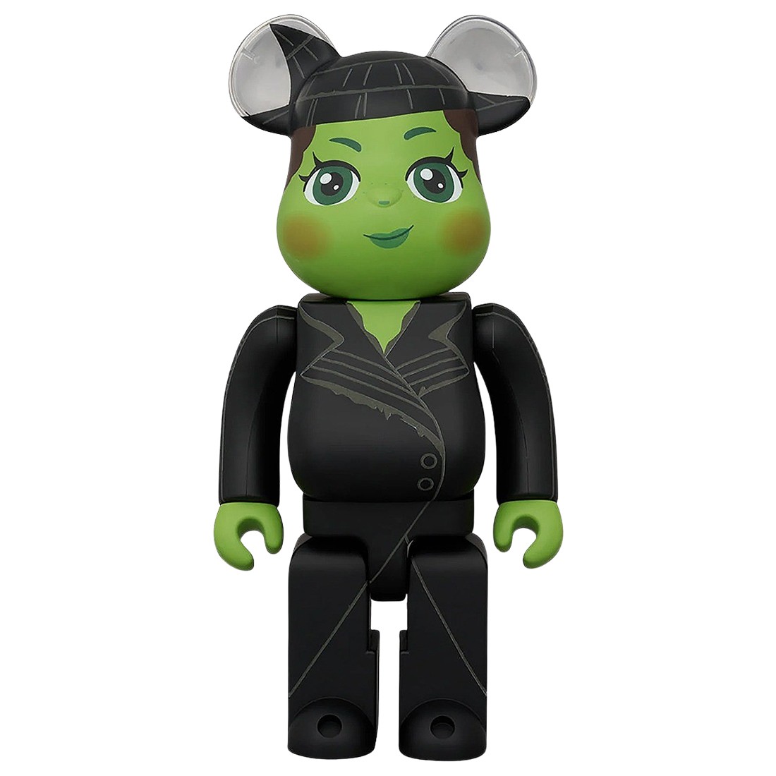 Medicom Bearbrick Elphaba 400% Figure (green / black)