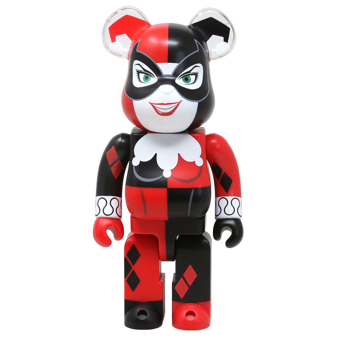 Medicom Bearbrick Harley Quinn Hush Ver. 400% Figure (black / red)