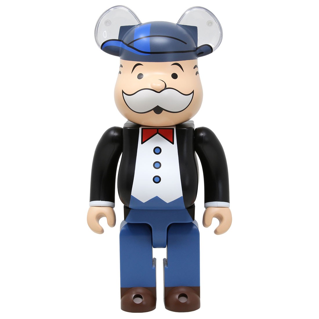 Medicom Bearbrick Mr.Monopoly 400% Figure (blue / black)