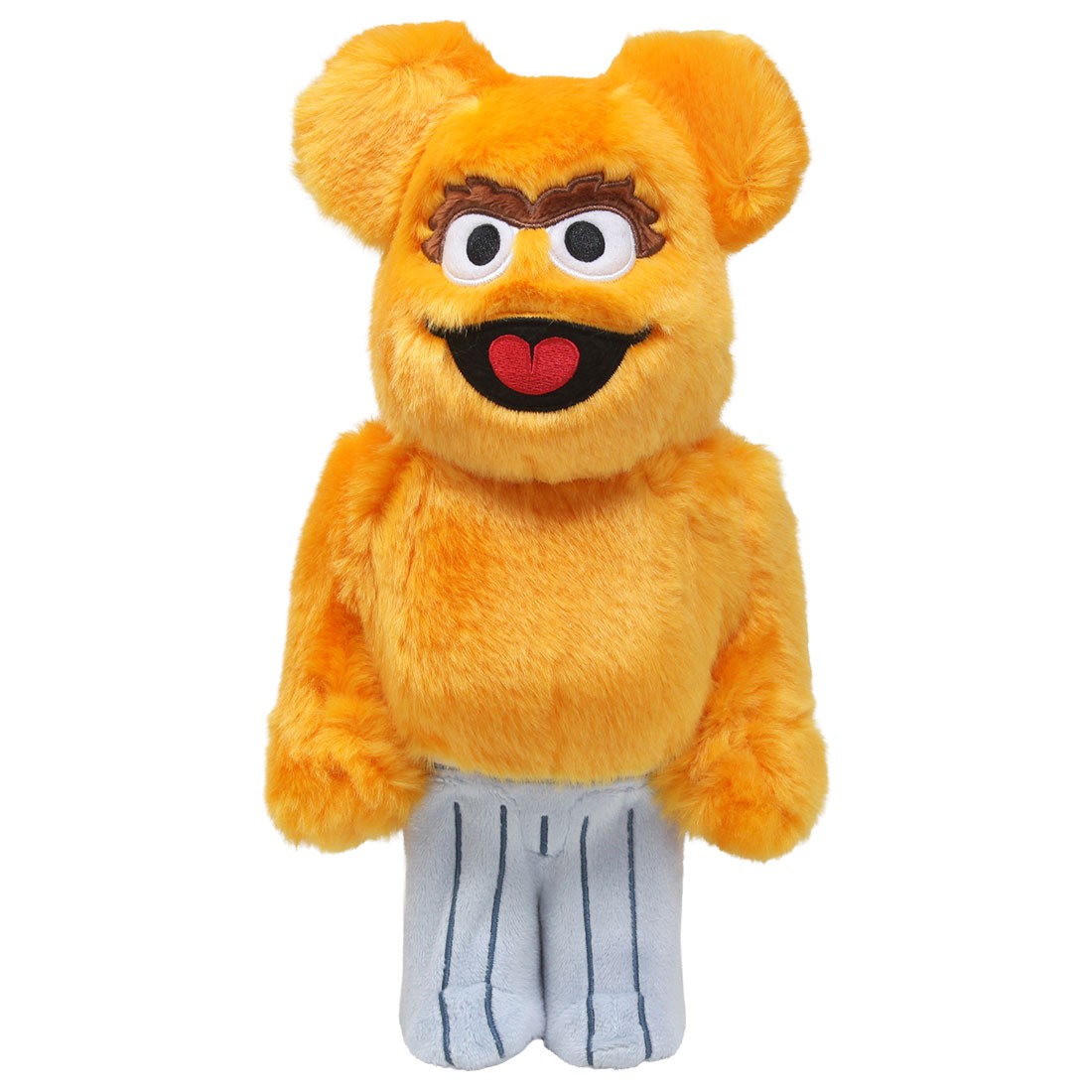 Medicom Bearbrick Oscar The Grouch The Original Orange Fur Costume Ver. 400% (orange)