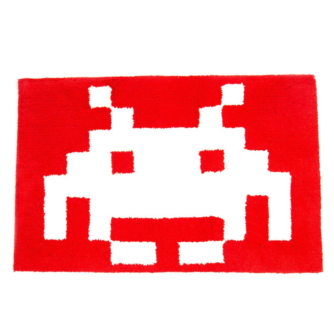 Medicom Fabrick 25th Space Invaders Design C Rug (red)