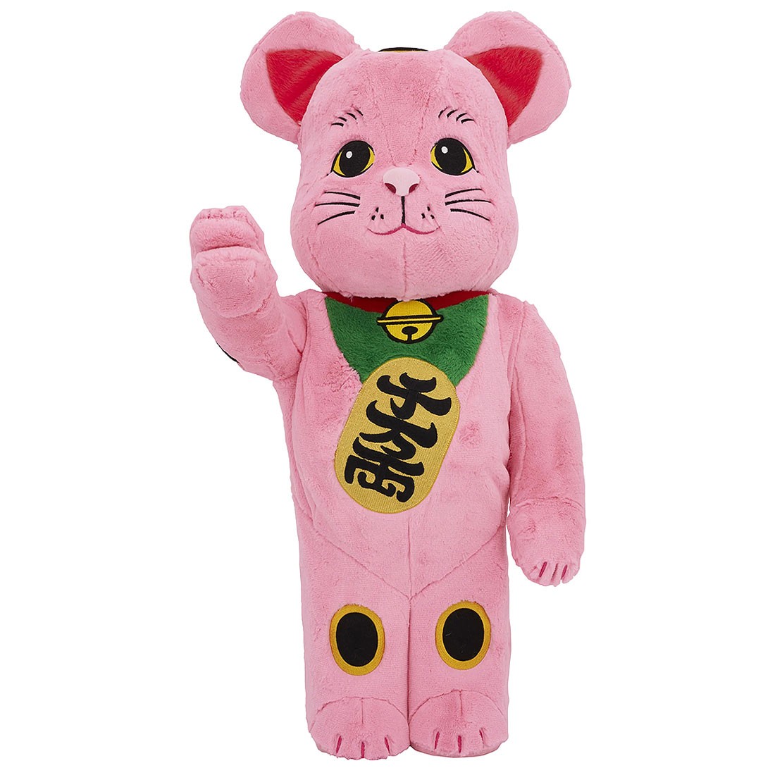Medicom Bearbrick Maneki Neko Costume Ver. 1000% Figure (pink)