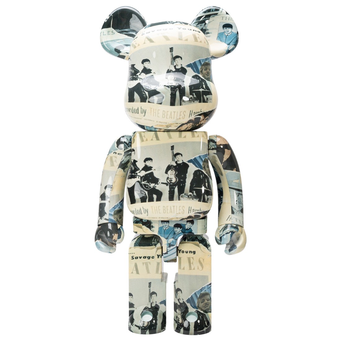 送料無料 100 & 400% MEDICOMTOY BE@RBRICK THE BEATLES ANTHOLOGY