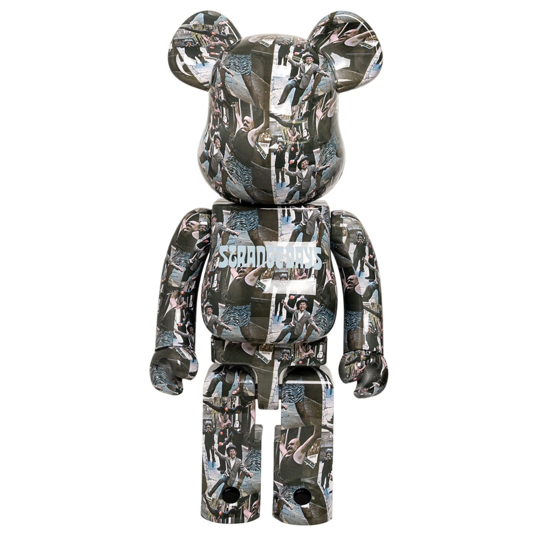 Medicom The Doors Strange Days 1000% Bearbrick Figure black