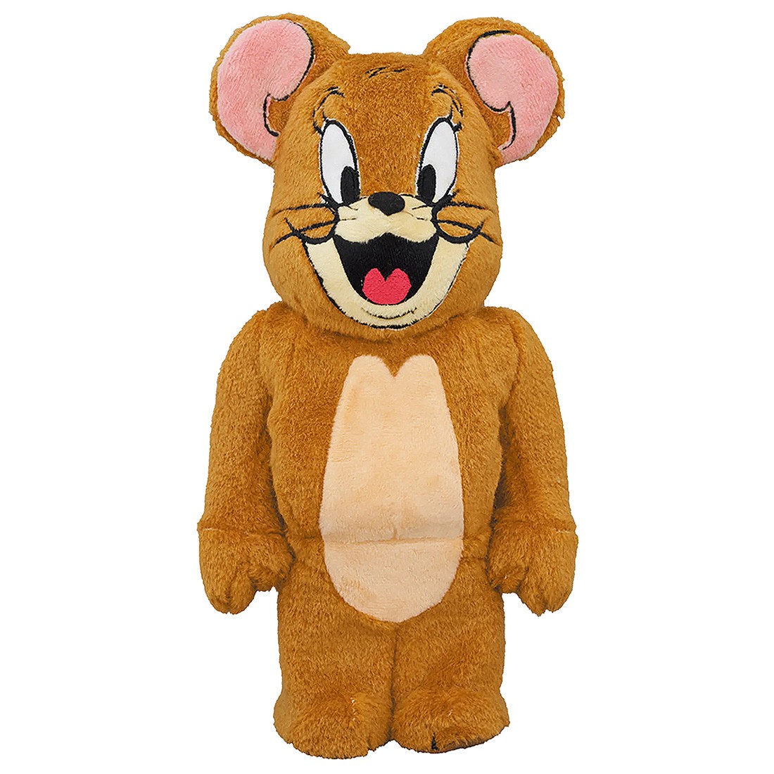 Medicom Tom and Jerry - Jerry Costume 400% Bearbrick Figure (brown)