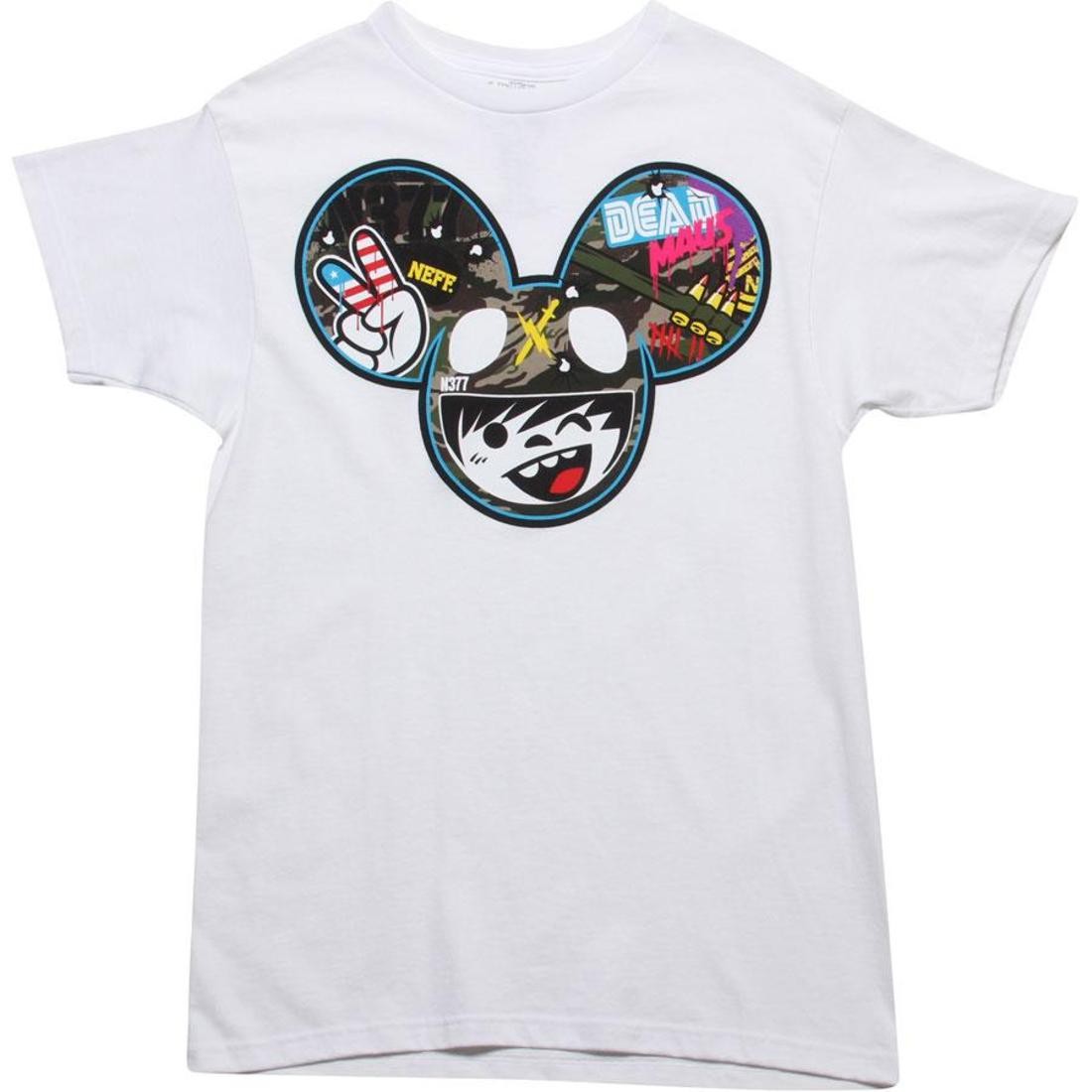 Neff x Deadmau5 Sgt Radder Tee (white)