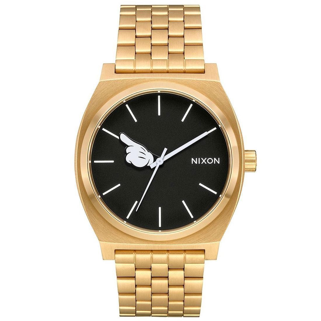 Nixon x Disney Time Teller Gold Watch - One Glove (gold / hand)