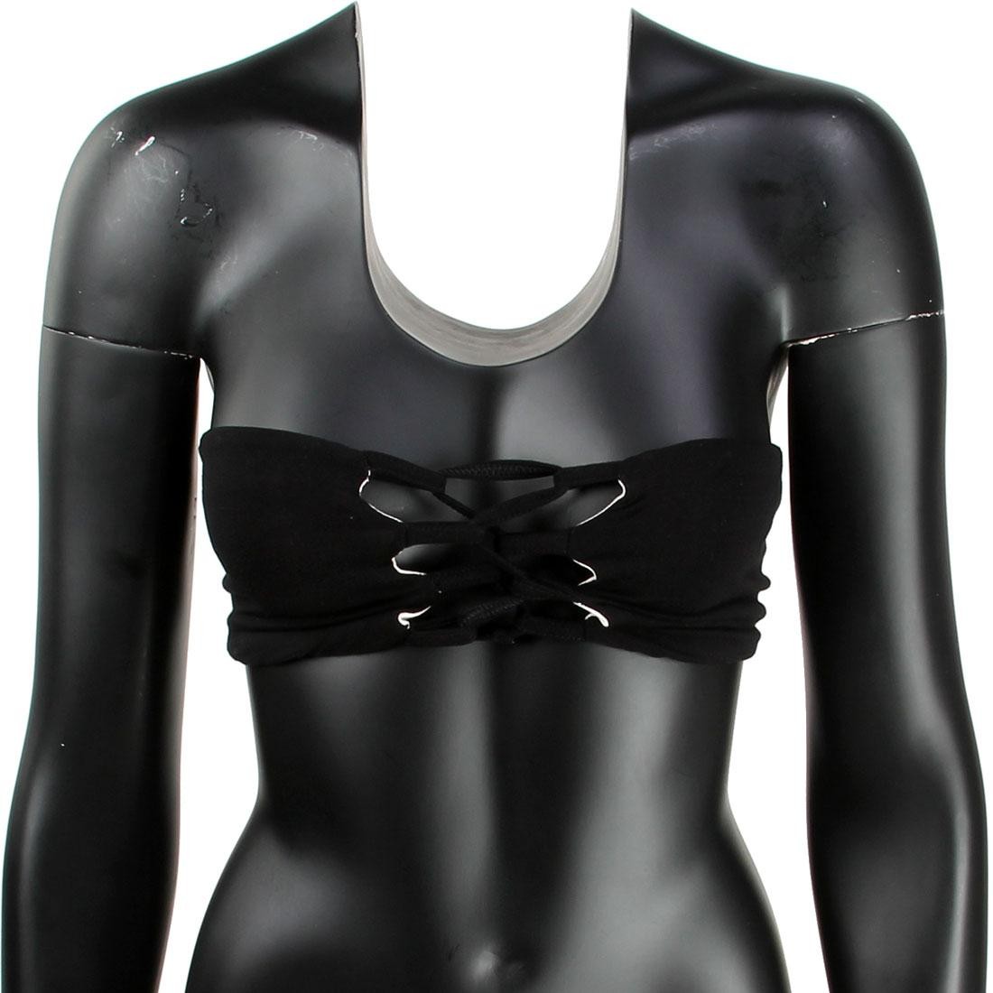 Obey Women Nightshade Reversible Bandeau Top (black / blush)