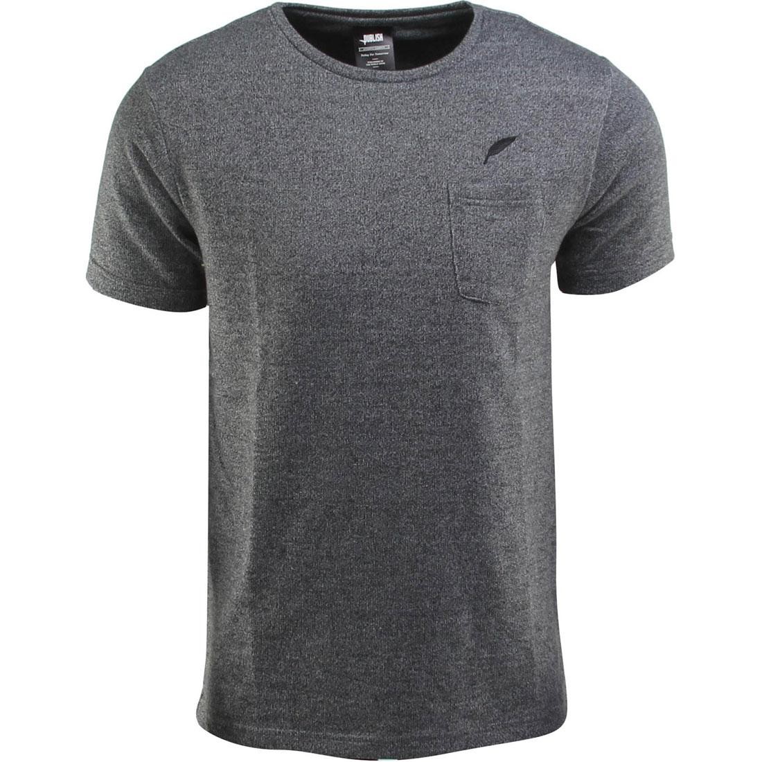 Publish Edmind Heather Crew Neck Short Sleeve Tee (black)