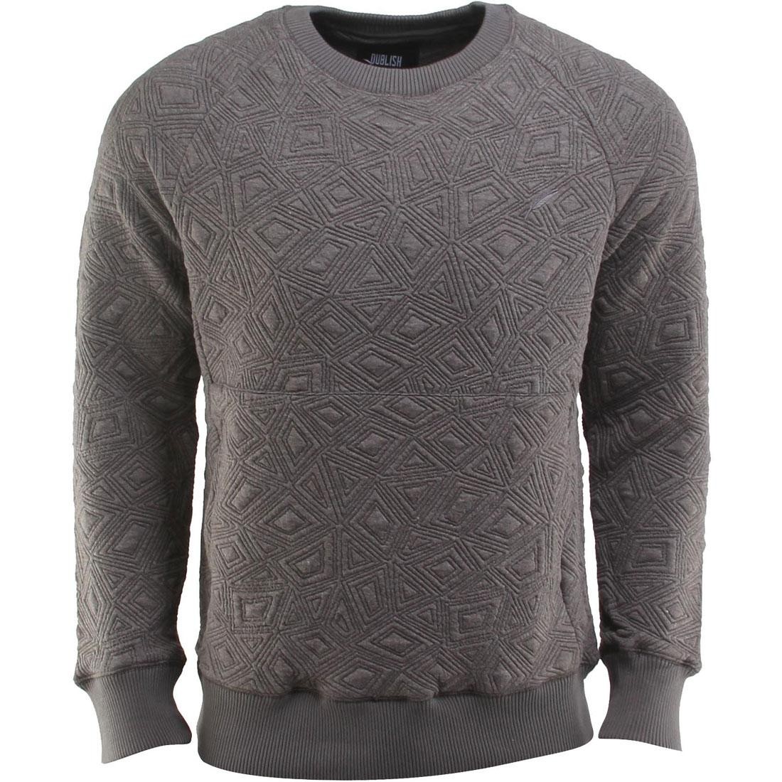 Publish Loyde Fleece Crewneck (gray / charcoal)