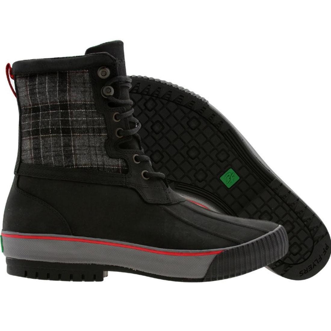 PF Flyers Vulc Leather Boot (black)
