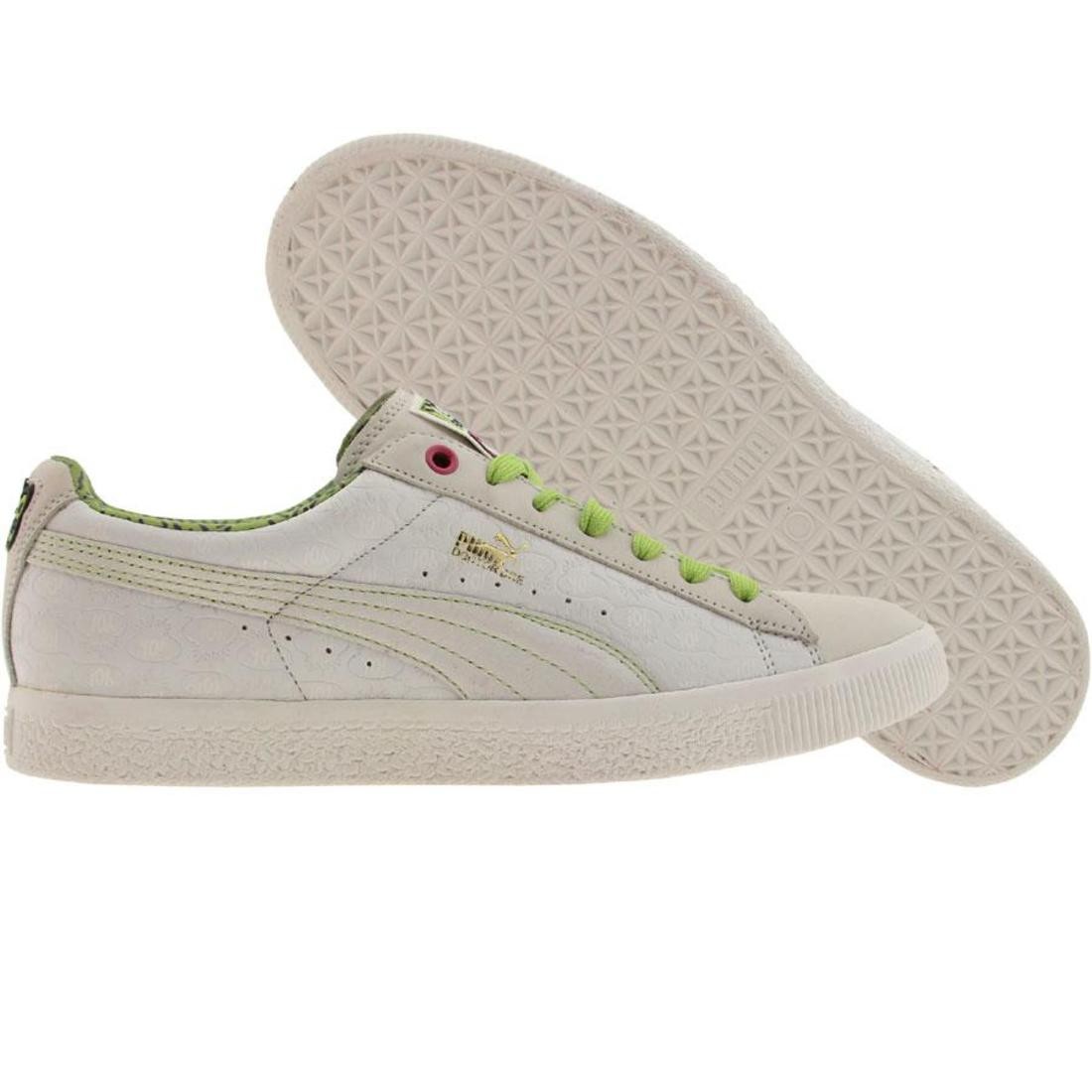 Puma Ed & Dre Clyde (white / lime green / beetroot purple)