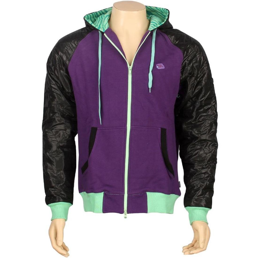 Rock Smith Half Patent Hoody (purple)