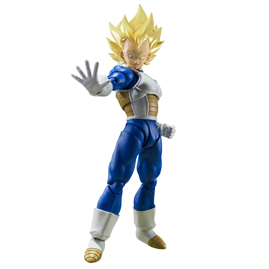 Bandai S.H.Figuarts Dragon Ball Z Awakened Super Saiyan Blood Super Saiyan Vegeta Figure (blue)