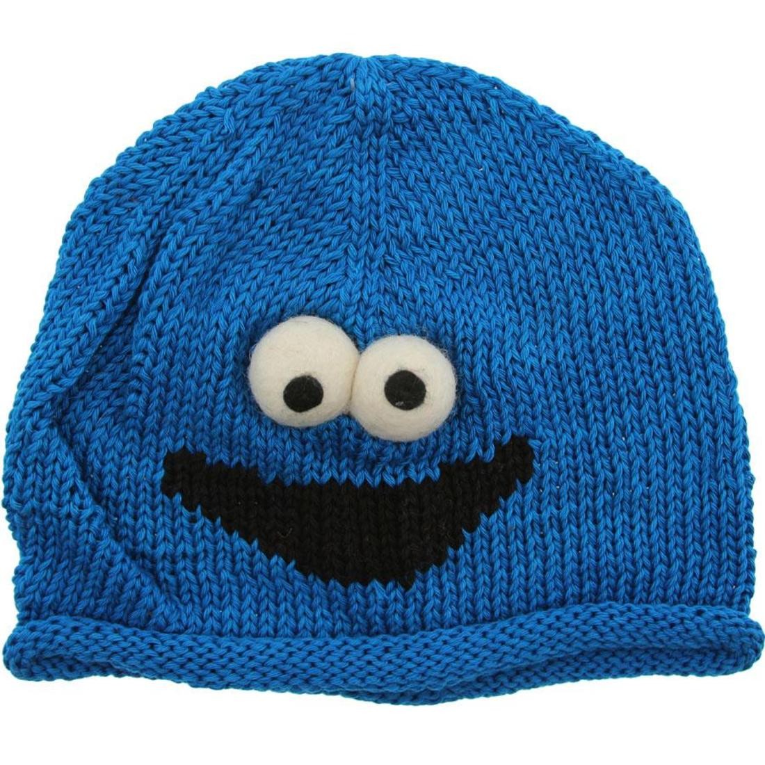Sesame Street Toddlers Cookie Monster Beanie (blue)