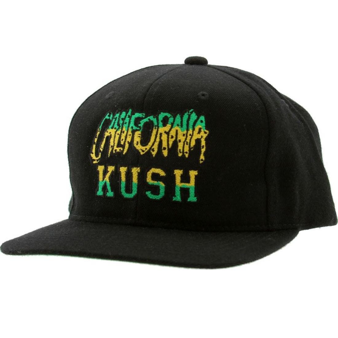 Sneaktip California Kush Snapback Cap - 420 Pack (black)