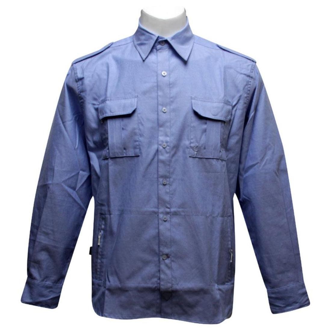 Sneaktip Chambray Shirt (blue)