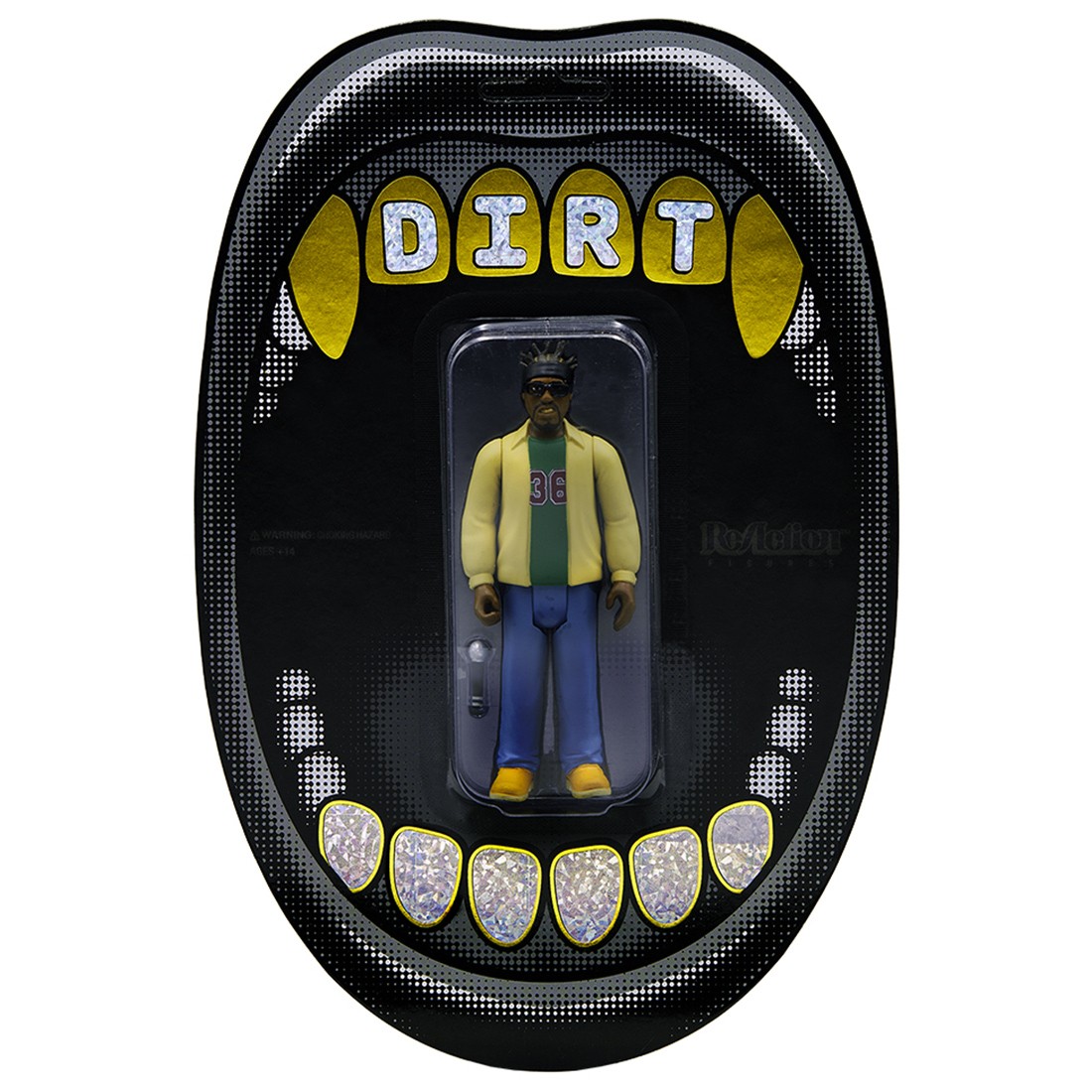 Super7 x ODB Brooklyn Zoo Reaction Figure (black)
