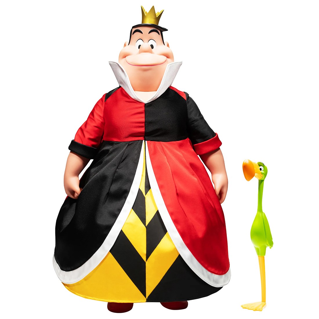 Super7 x Disney Queen Of Hearts Supersize Vinyl Figure (red / black)