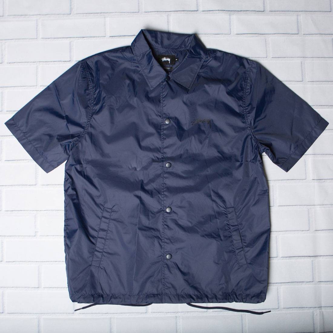 Stussy Men Short Sleeve Coach Jacket (navy)