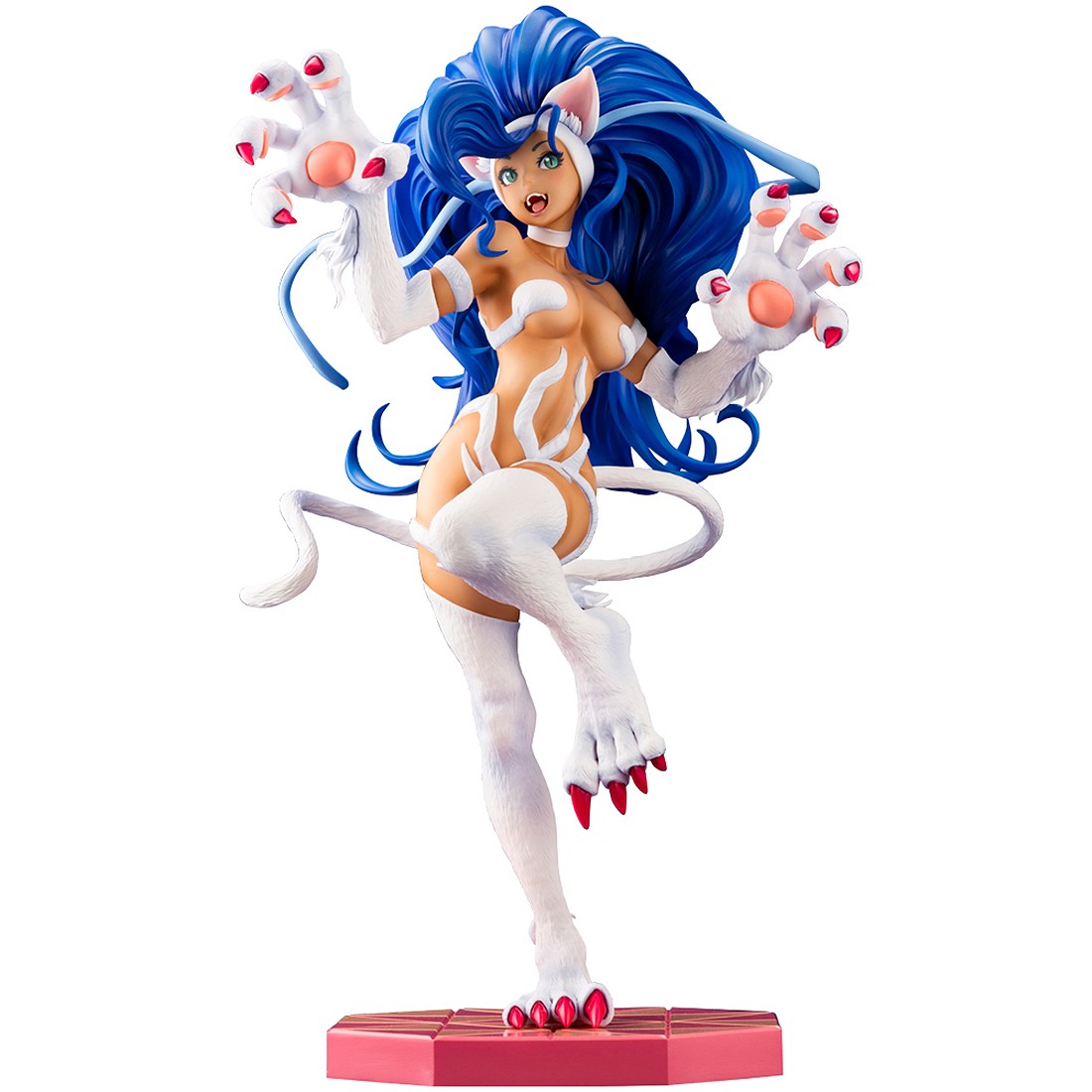 Kotobukiya Capcom Darkstalkers Felicia Bishoujo Statue (white)