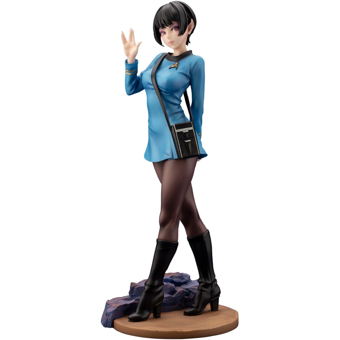 Kotobukiya Star Trek Vulcan Science Officer Bishoujo Statue (blue)