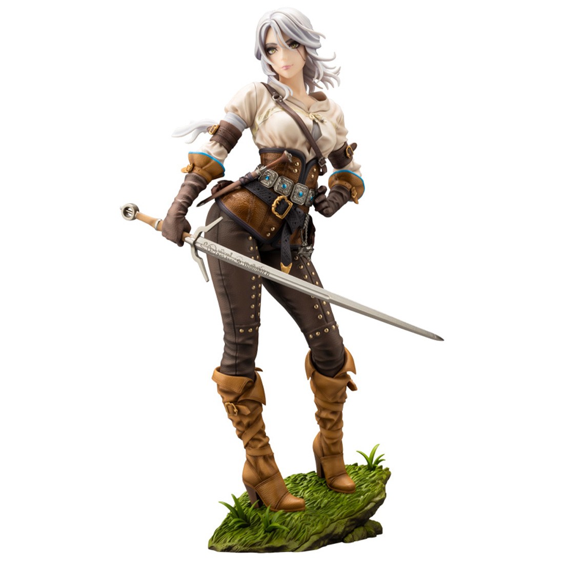 Kotobukiya The Witcher Ciri Bishoujo Statue (brown)