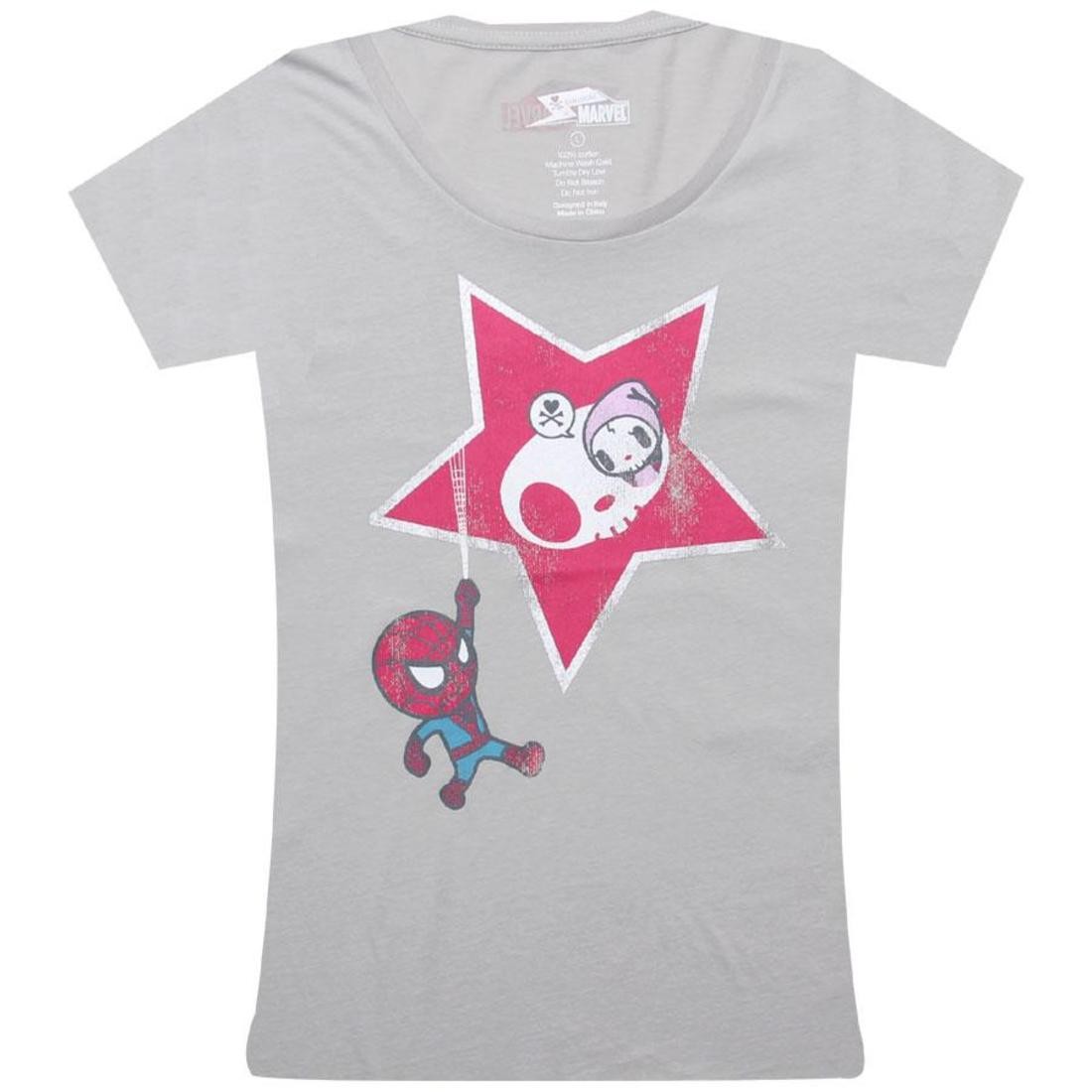 Tokidoki x Marvel Womens Ciao Spidey Tee (cement)