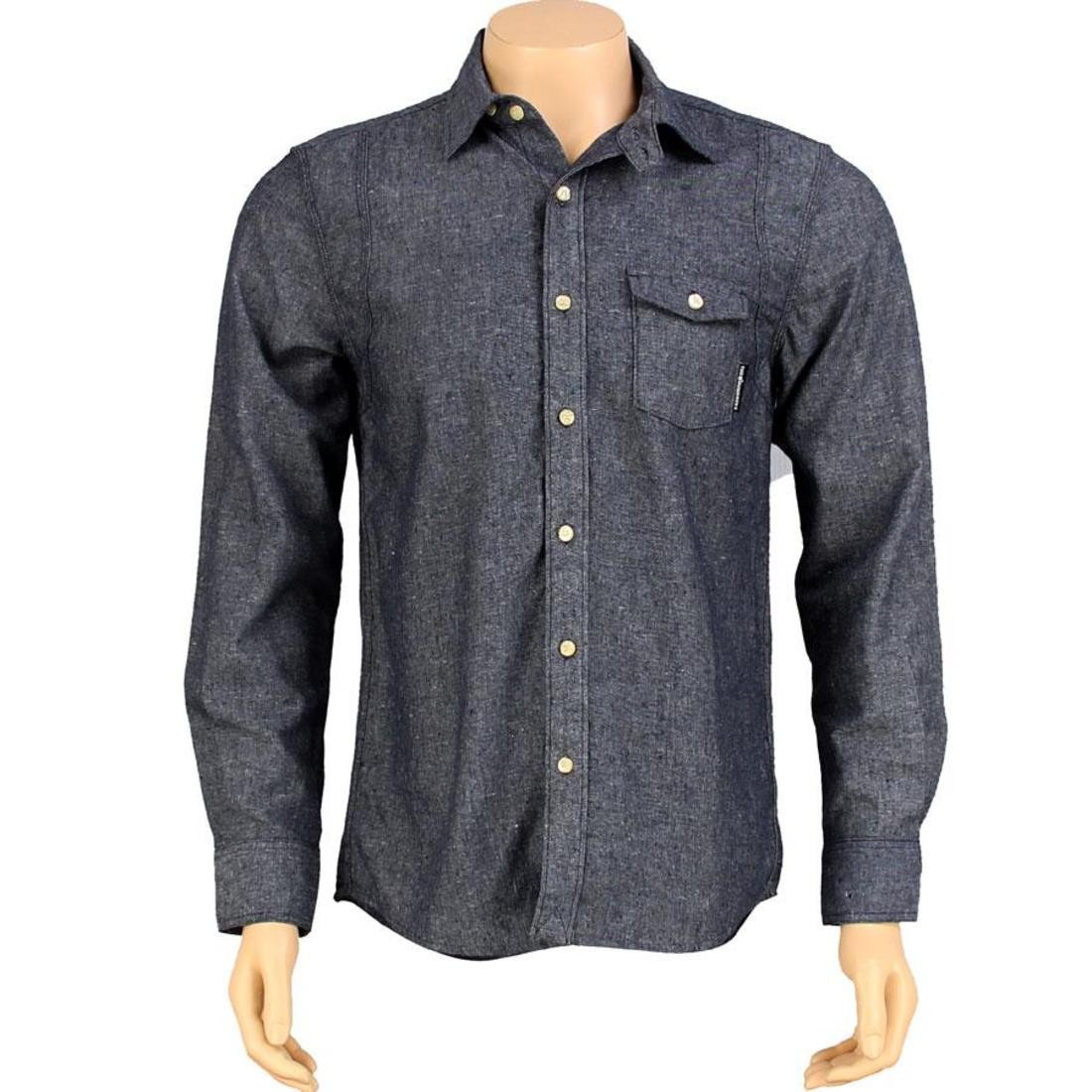 The Hundreds Compass Long Sleeve Shirt (blue)