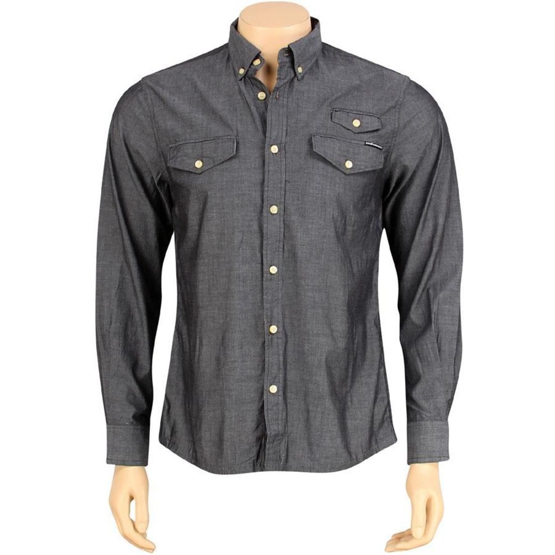 The Hundreds Butter Long Sleeve Shirt (black)