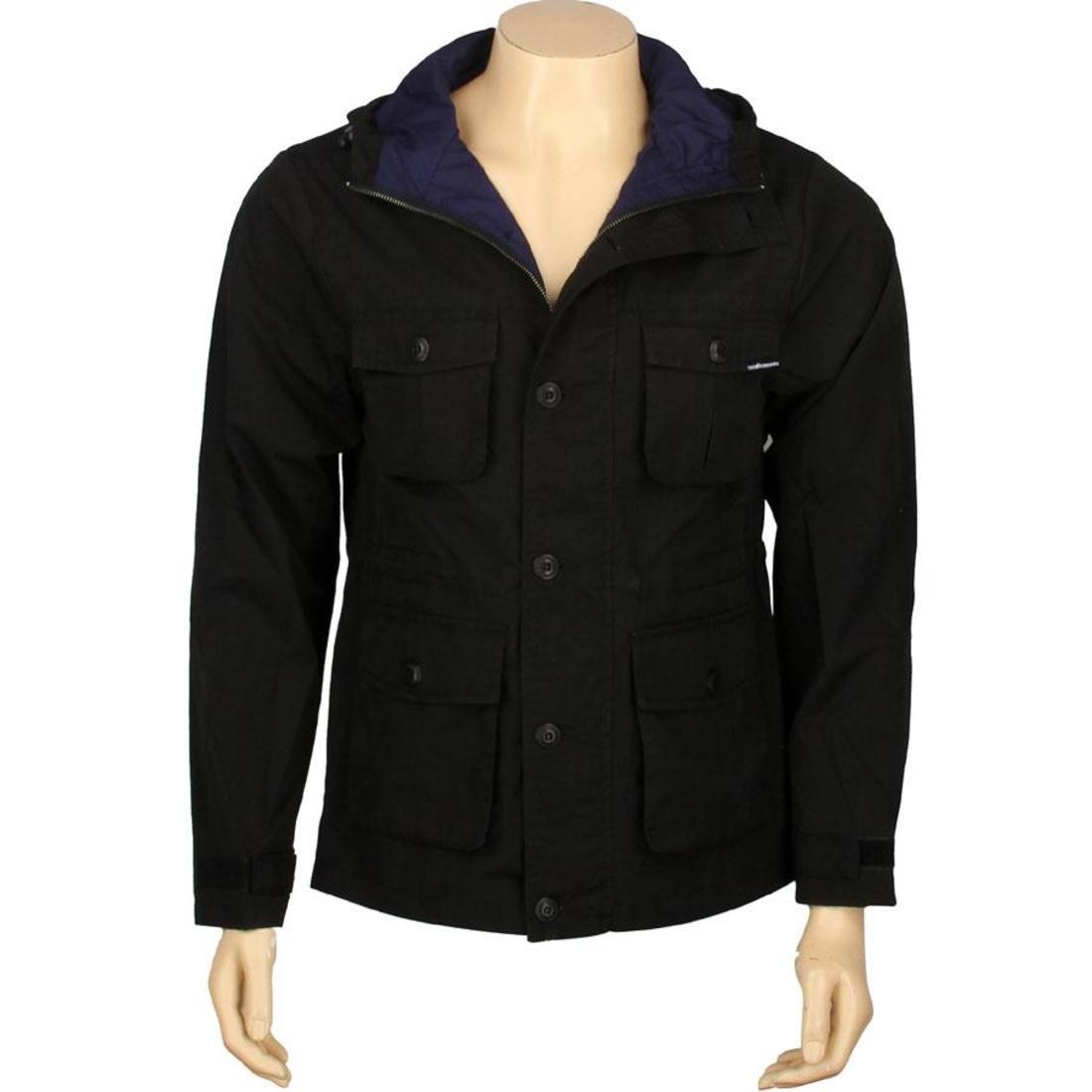 The Hundreds Lichen Jacket (black)