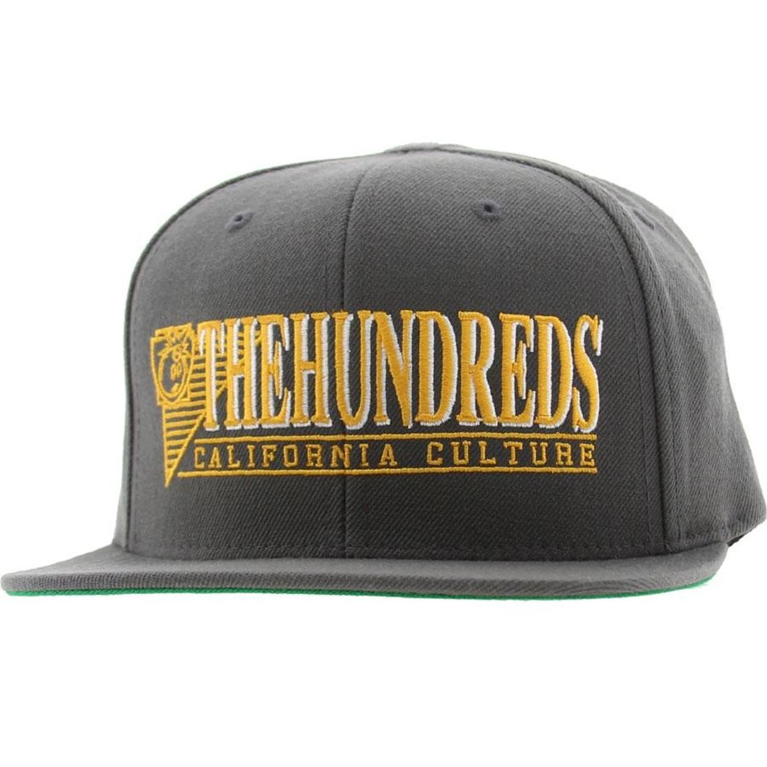 The Hundreds Raidurrs Snapback Cap (charcoal)