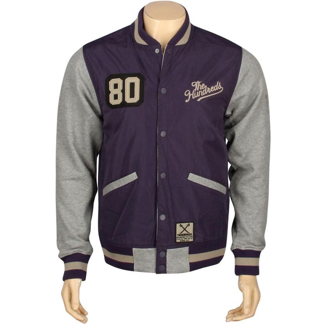 The Hundreds Recharged Jacket (dark purple)