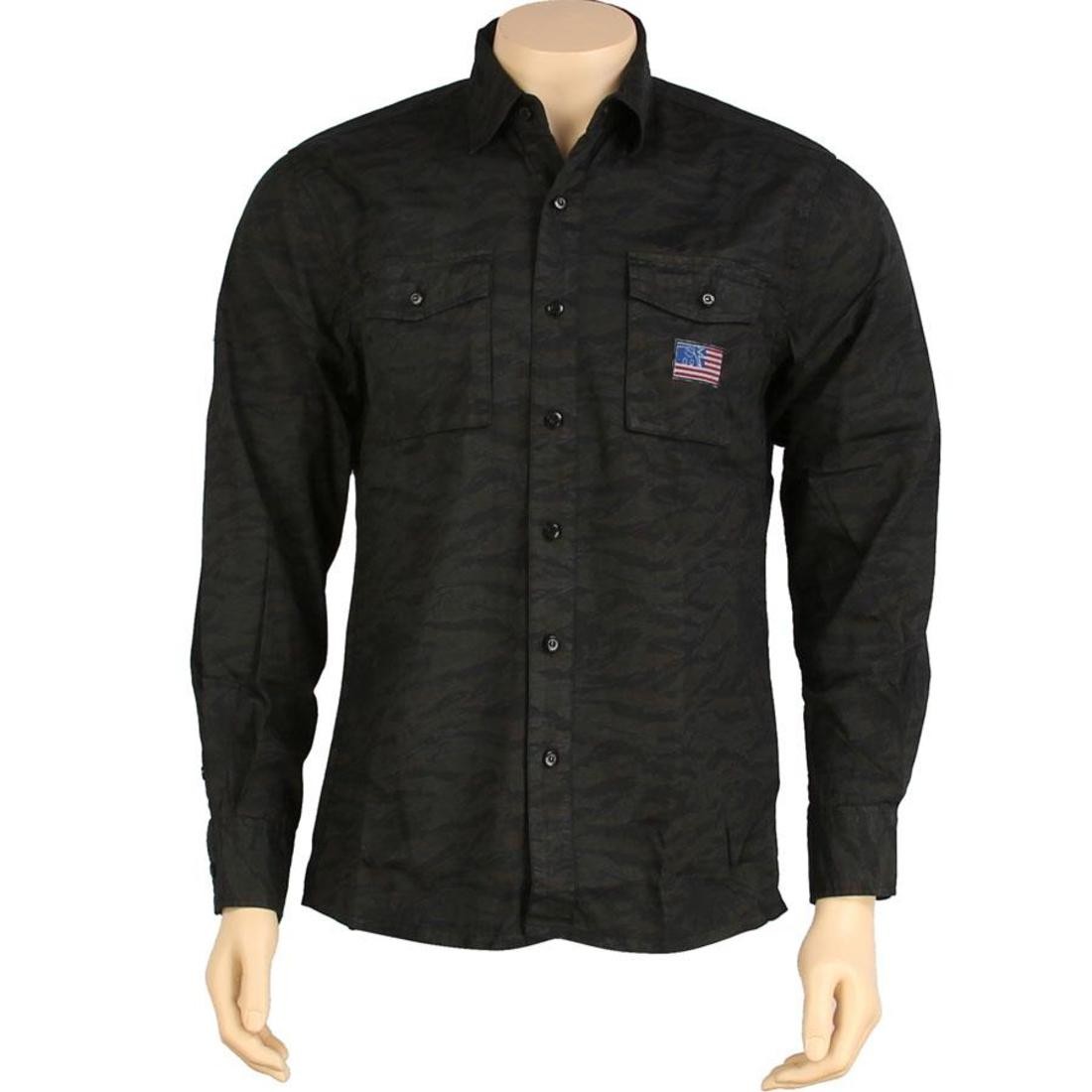 The Hundreds Stanley Long Sleeve Shirt (black)