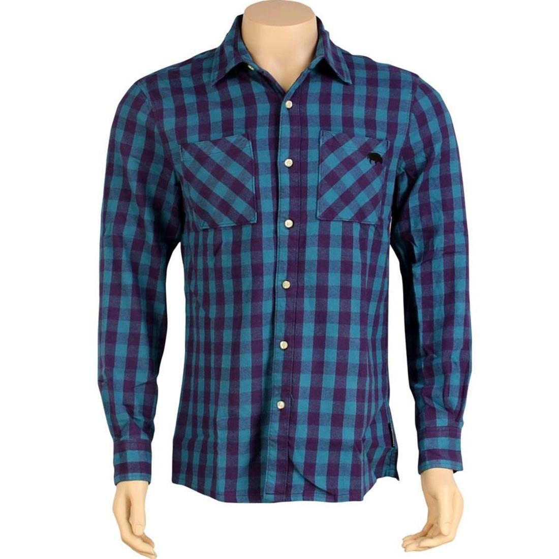 The Hundreds Buffalo Flannel Shirt (blue)