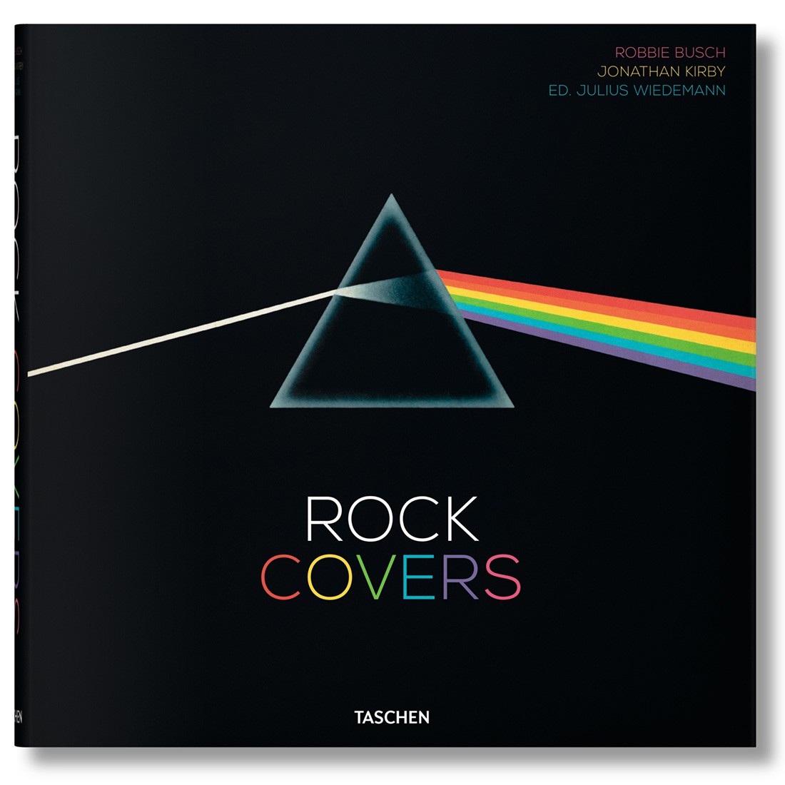 Rock Covers Book By Robbie Busch (black)