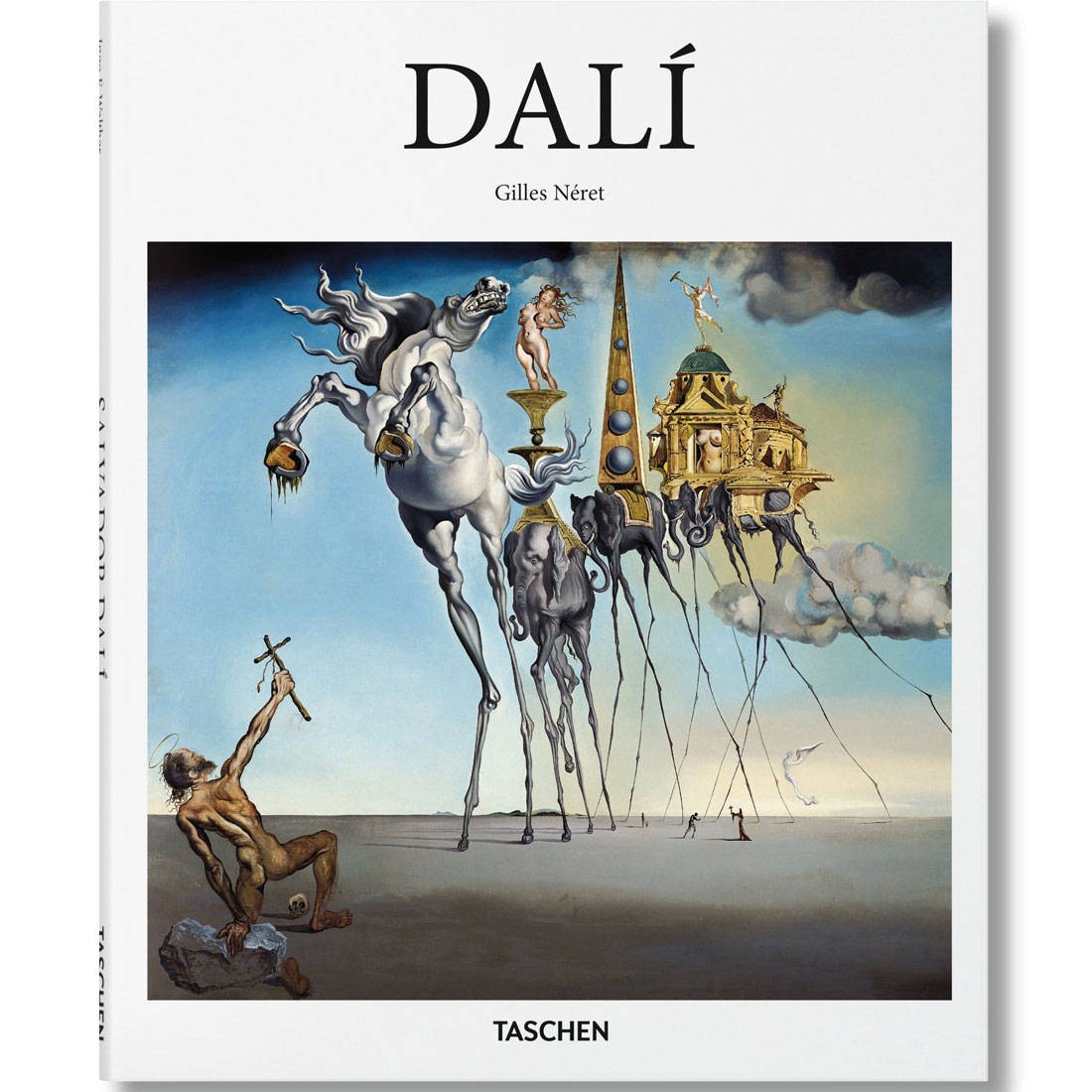 Dali By Gilles Neret Book (white / hardcover)