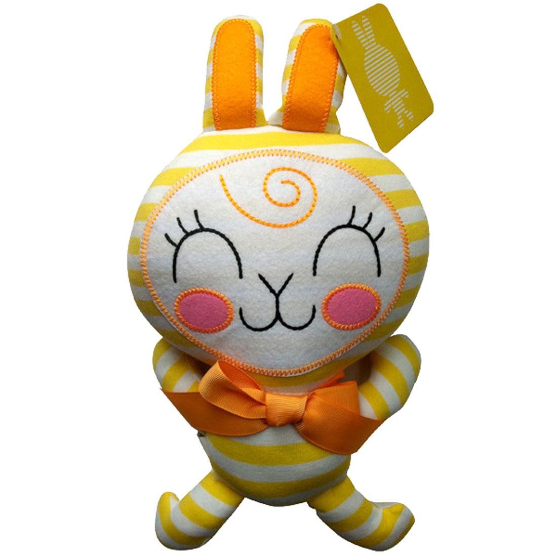 Anna Chambers Bunny Yellow Stripe Plush (yellow / white)