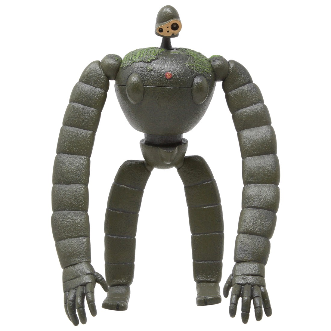 Studio Ghibli Benelic Castle In The Sky Gardener Robot Soldier Posing Figure (olive)