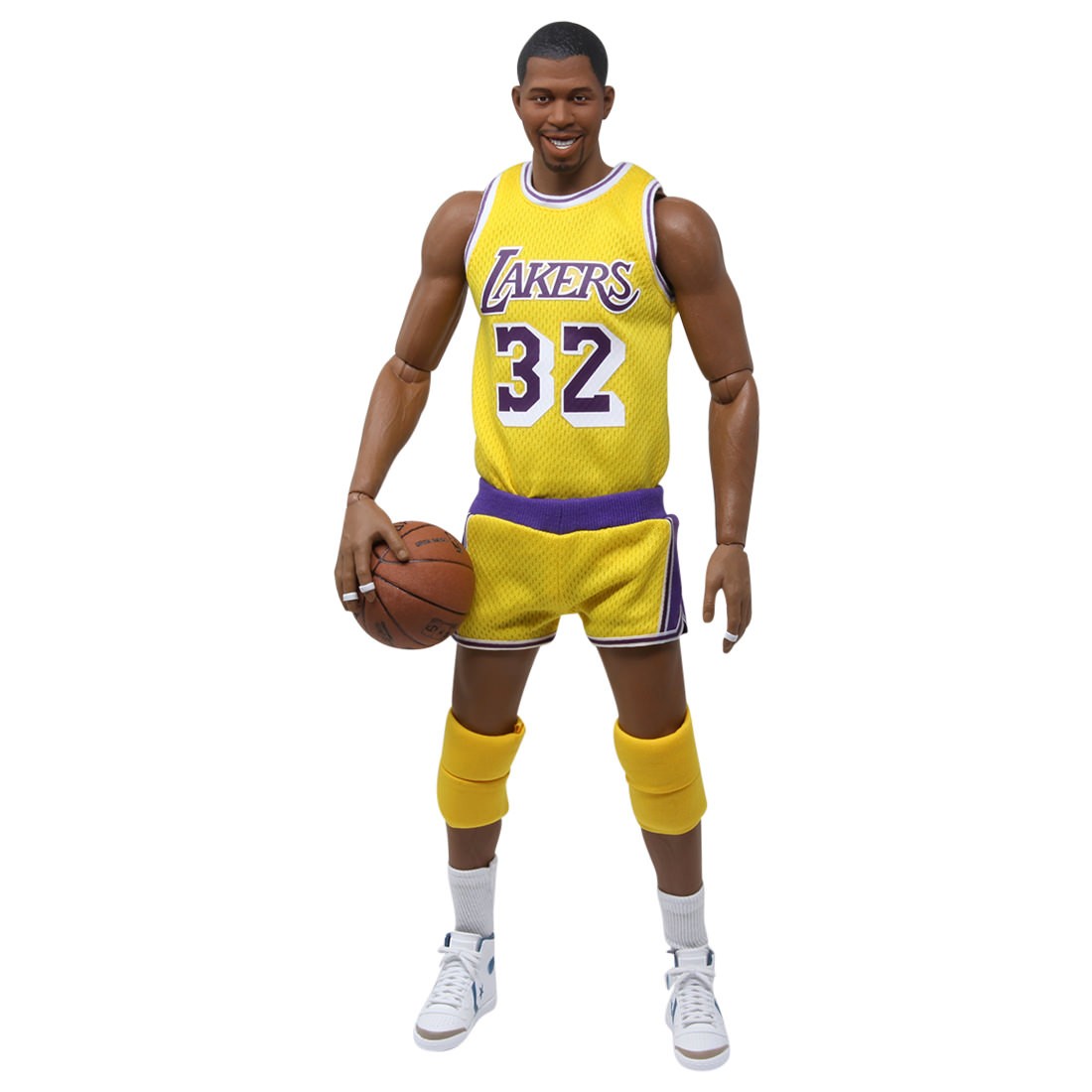 Figure Cool Magic Johnson 1980s Version 1/6 Scale Limited Edition Action Figure (yellow)