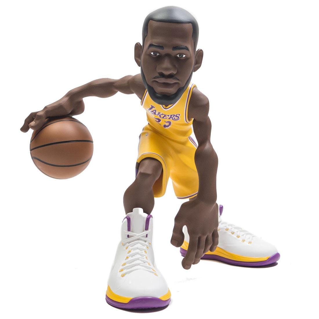IconAI Small Stars NBA 2018-2019 Lebron James 11 Inch Figure - Lakers Gold Jersey (gold)